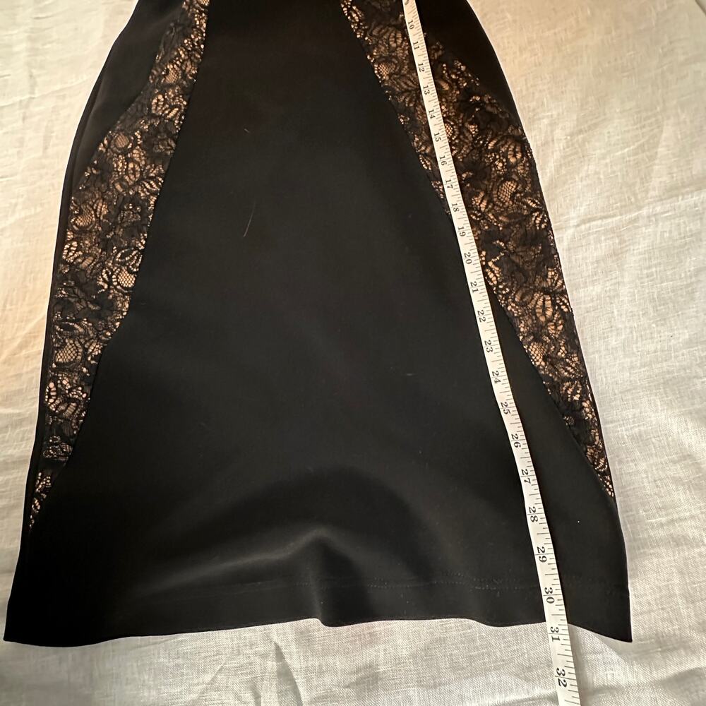 Adrianna Papell Dress Black Lace - Picture 10 of 11